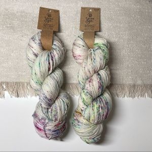 NWT - Yarn Bee Authentic Hand
Dyed Yarn. Color - Frosted Galaxy